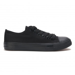 Men's black Bella Comoda low top sneakers - Fashionmix Men's black Bella Comoda low top sneakers