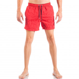 Men's red Island Haze swim shorts - Fashionmix Men's red Island Haze swim shorts