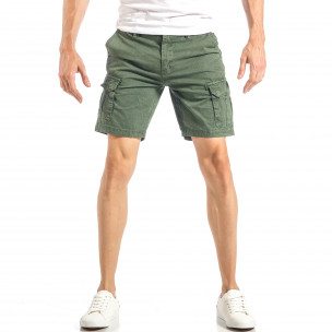 Men's green XZX-Design short pants - Fashionmix Men's green XZX-Design short pants