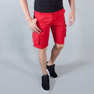 Men's red Mythic short pants - Fashionmix Men's red Mythic short pants