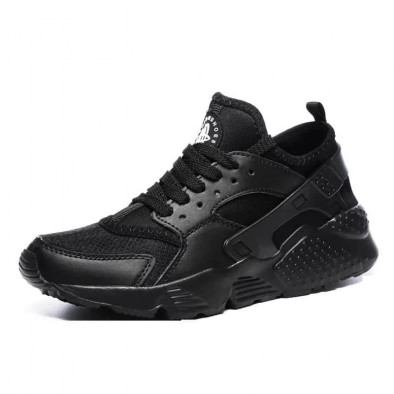 Ανδρικά μαύρα sneakers Plus Size gr020221-16 2