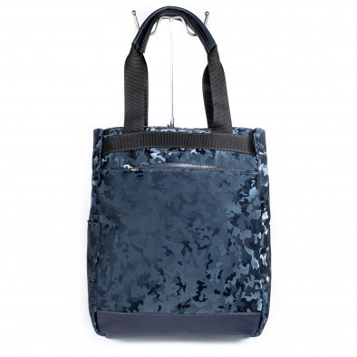 Γυναικεία σκούρο μπλε τσάντα με λουράκια il071022-12 2