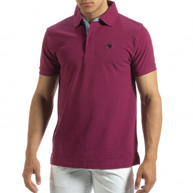 Ανδρική κόκκινη  polo shirt  it120619-30 2