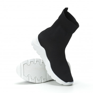 Basic Slip-on γυναικεία μαύρα sneakers  it250119-64 4
