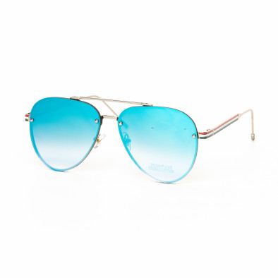 Ανδρικά γαλάζια γυαλιά ηλίου πιλότου it030519-7 2