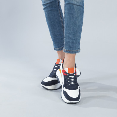 Γυναικεία πολύχρωμα sneakers με πλατφόρμα it250119-49 2