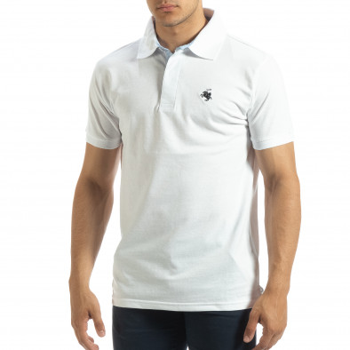 Ανδρική λευκή  polo shirt it120619-29 2