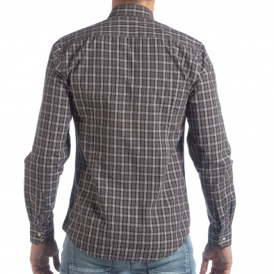 Ανδρικό καρέ πουκάμισο Slim fit Casual it040219-125 3