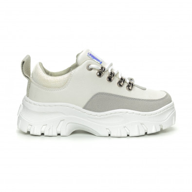Γυναικεία λευκά αθλητικά παπούτσια   it150319-58 3