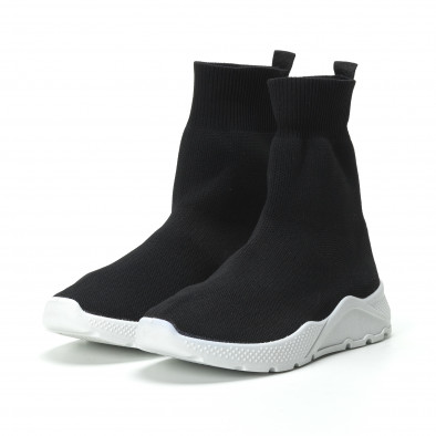 Basic Slip-on γυναικεία μαύρα sneakers  it250119-64 3