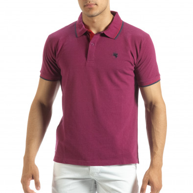 Ανδρική κόκκινη polo shirt  it120619-27 2