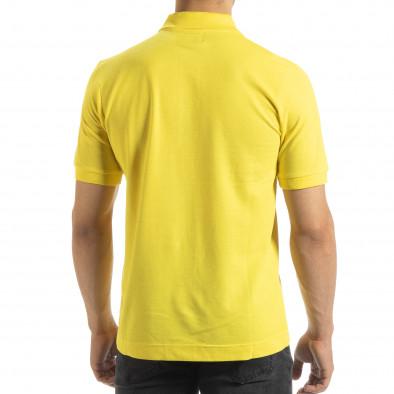 Ανδρική κίτρινη polo shirt Kappa regular fit it120619-21 4