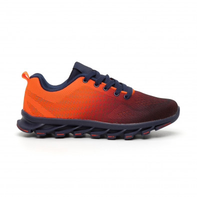 Ανδρικά πορτοκαλί νέον αθλητικά παπούτσια Blade it110919-6 2