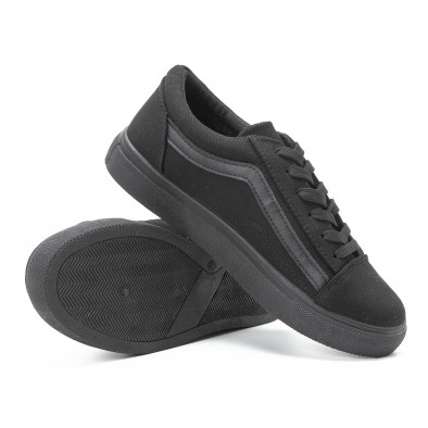 Γυναικεία μαύρα sneakers Old Skool All Black it140918-46 4