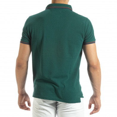 Ανδρική πράσινη polo shirt  it120619-28 3