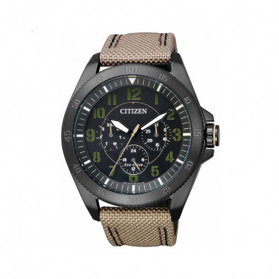 Ανδρικό ρολόι Citizen Eco-Drive Military Black IP BU2035-05E