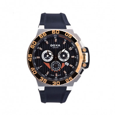 Ανδρικό ρολόι Doxa SPLASH GENT CHRONO Black Dial Watch