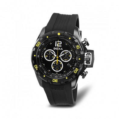 Ανδρικό ρολόι Doxa Water N'Sports Black Chronograph