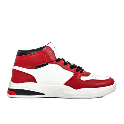 Ανδρικά κόκκινα ψηλά sneakers Kadiman SX305 it040223-11 2