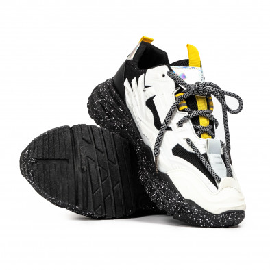 Ανδρικά λευκά sneakers Armageddon Chunky gr090922-8 4