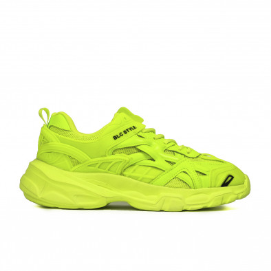 Ανδρικά πράσινα sneakers Vibrant Fluo gr090922-12 2
