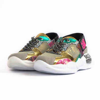 Γυναικεία πολύχρωμα sneakers Bodrum tr180320-10 3
