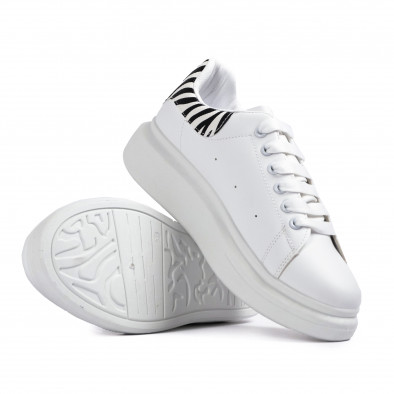 Γυναικεία λευκά sneakers δίσολα RA38 it040822-6 4