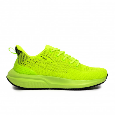 Ανδρικά πράσινα sneakers σε υφή it090321-6 2
