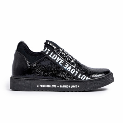 Γυναικεία μαύρα sneakers Dizzy tr260820-3 2