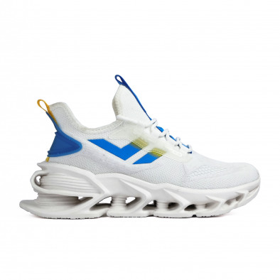 Ανδρικά λευκά αθλητικά παπούτσια Bolt  Kiss GoGo 228-11 it170522-11 2