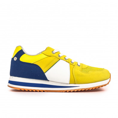 Ανδρικά κίτρινα αθλητικά παπούτσια Itazero R83-G it220322-6 2