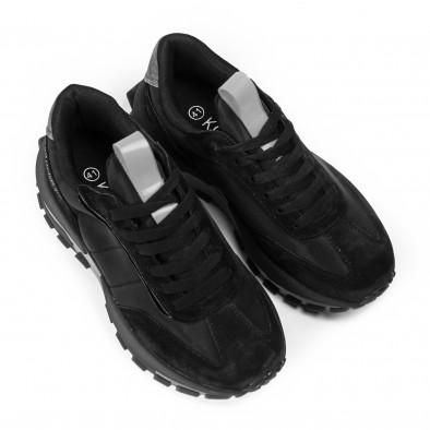 Ανδρικά μαύρα αθλητικά παπούτσια. Μέγεθος 41  229-5 it300822-18-1 3