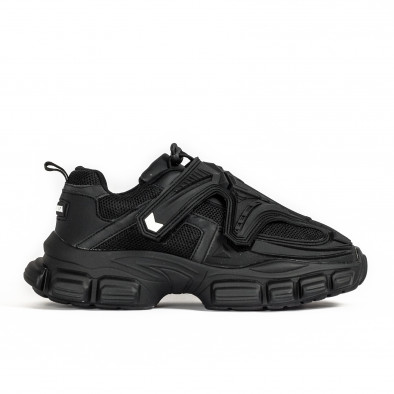 Ανδρικά μαύρα sneakers Terminator G111 gr040222-11 3