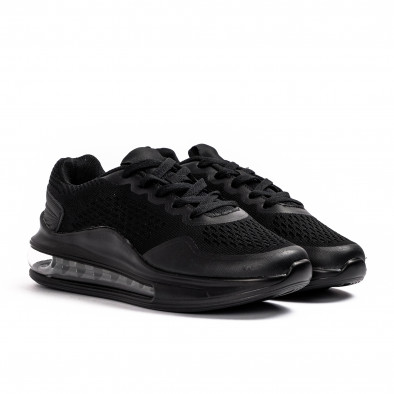 Ανδρικά μαύρα αθλητικά παπούτσια FM gr080621-11 3