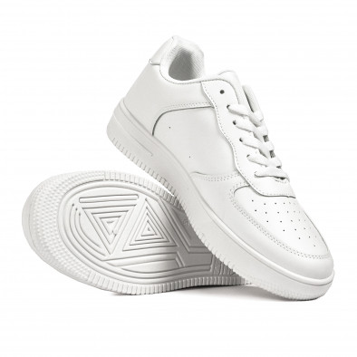 Ανδρικά λευκά sneakers FM 5531-1 it040223-1 4
