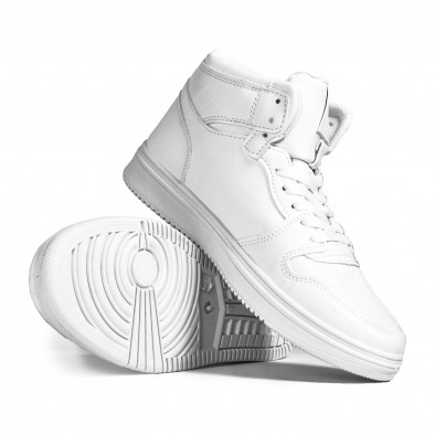 Ανδρικά λευκά ψηλά sneakers Corro it281221-2 4