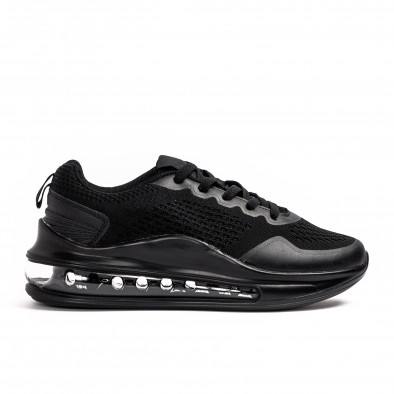 Ανδρικά μαύρα αθλητικά παπούτσια FM gr080621-11 2
