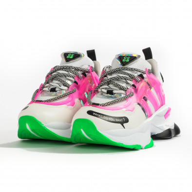 Γυναικεία ροζ sneakers Sense8 tr240320-2 3