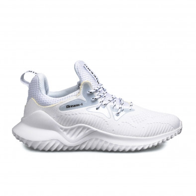 Ανδρικά λευκά ψηλά sneakers FM gr180521-1 2