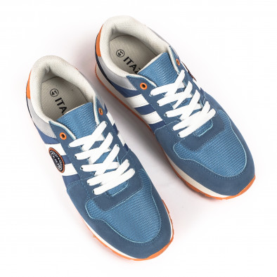 Ανδρικά γαλάζια αθλητικά παπούτσια Itazero R78-D it040223-27 3