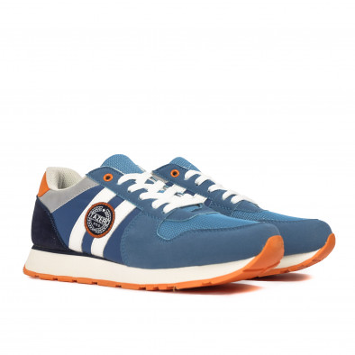 Ανδρικά γαλάζια αθλητικά παπούτσια Itazero R78-D it040223-27 5
