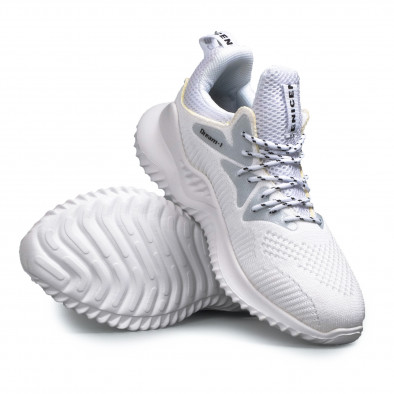 Ανδρικά λευκά ψηλά sneakers FM gr180521-1 4