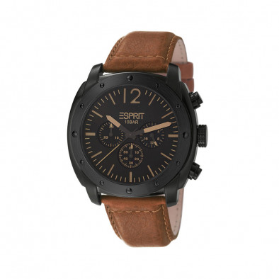 Ανδρικό ρολόι Esprit PVD Black Quartz Chronograph Gents 