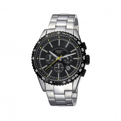 Ανδρικό ρολόι Esprit Quartz Chronograph PVD Black ES104031006