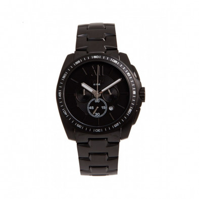 Ανδρικό ρολόι Esprit Black Dial Black PVD Quartz Chronograph 