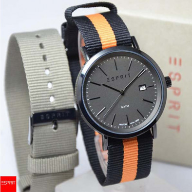 Ανδρικό ρολόι Esprit Alan Grey Dial  Multicolor Bandl  ES108361001 2