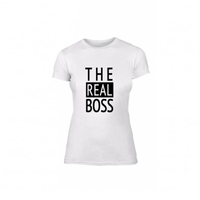 Γυναικεία Μπλούζα The Actual Boss λευκό Χρώμα Μέγεθος M TMNLPF246M 2