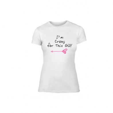 Γυναικεία Μπλούζα His girlfriend λευκό Χρώμα Μέγεθος S TMNLPF097S 2