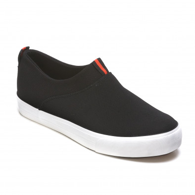 Ανδρικά μαύρα sneakers Mondo Naturale It050216-10 3