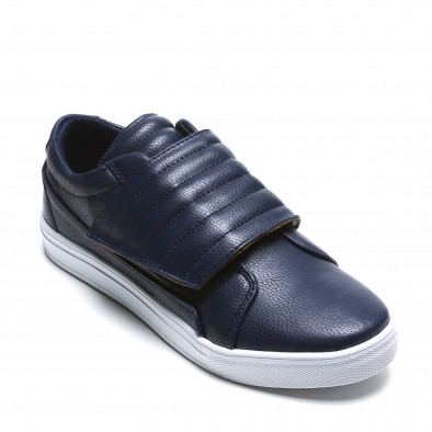 Ανδρικά γαλάζια sneakers Coner il160216-9 3